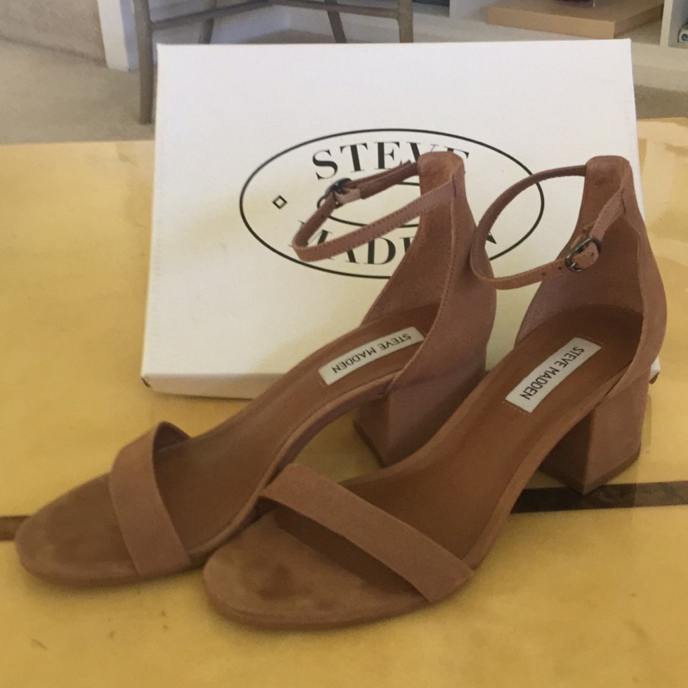 Steve Madden Irene leather block heel dress sandal